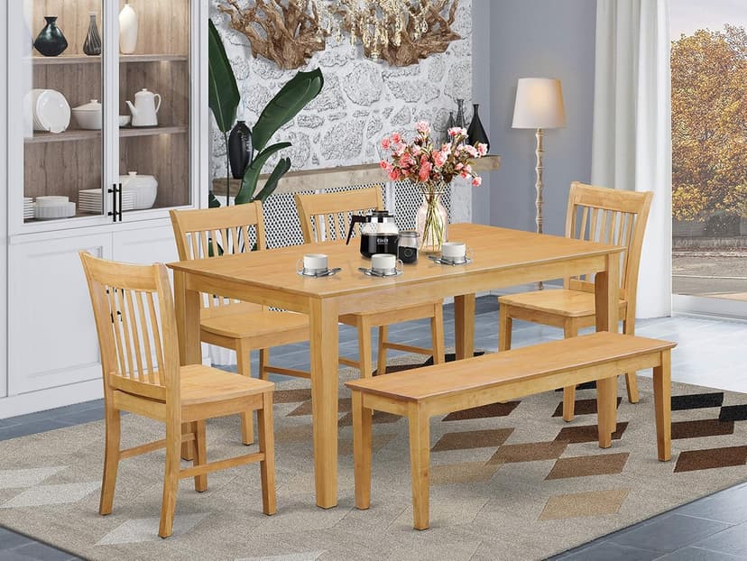 Oak Dining Chair Set